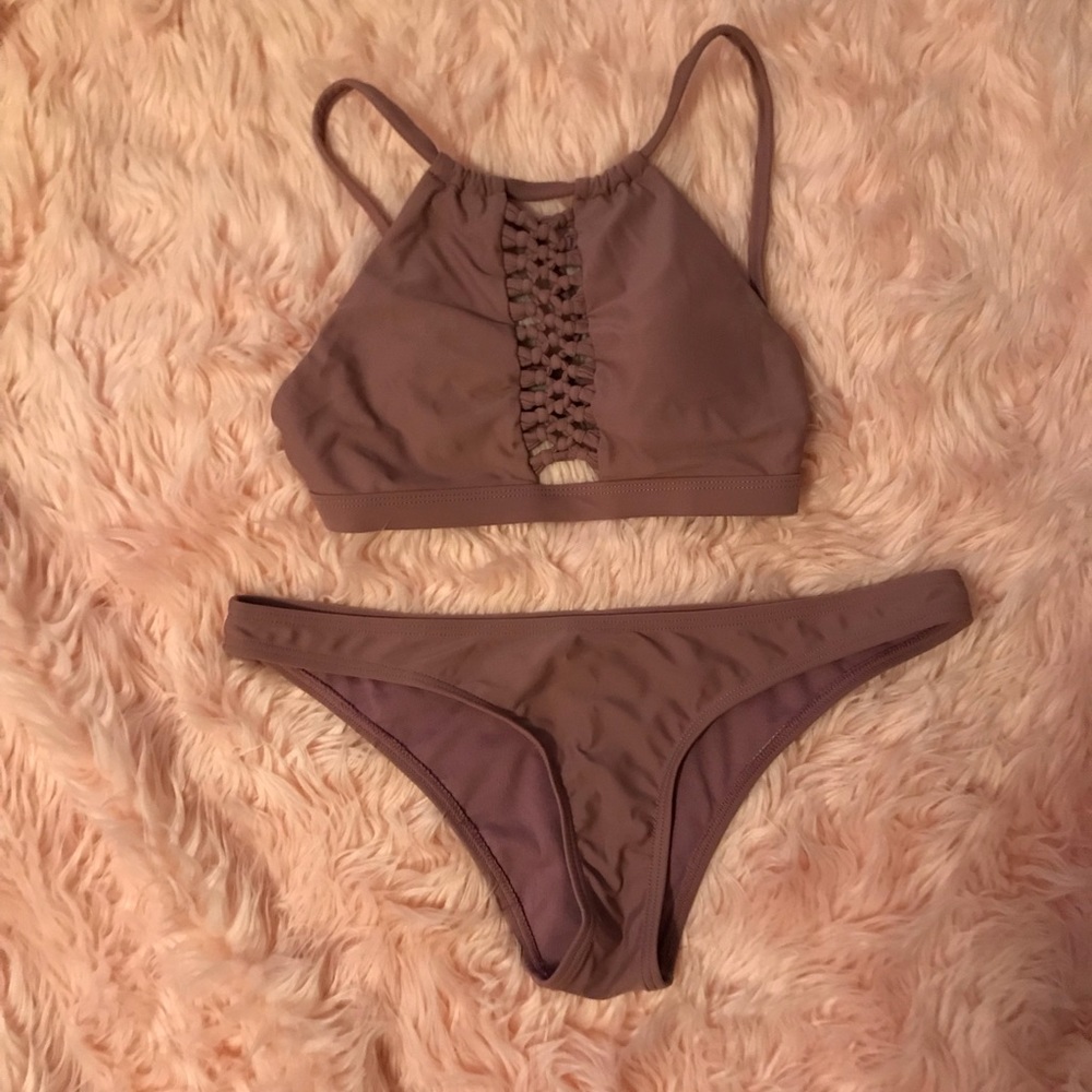 Purple bikini